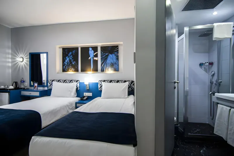 Twin Room at Lapis Inn